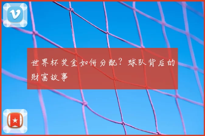 世界杯奖金如何分配？球队背后的财富故事